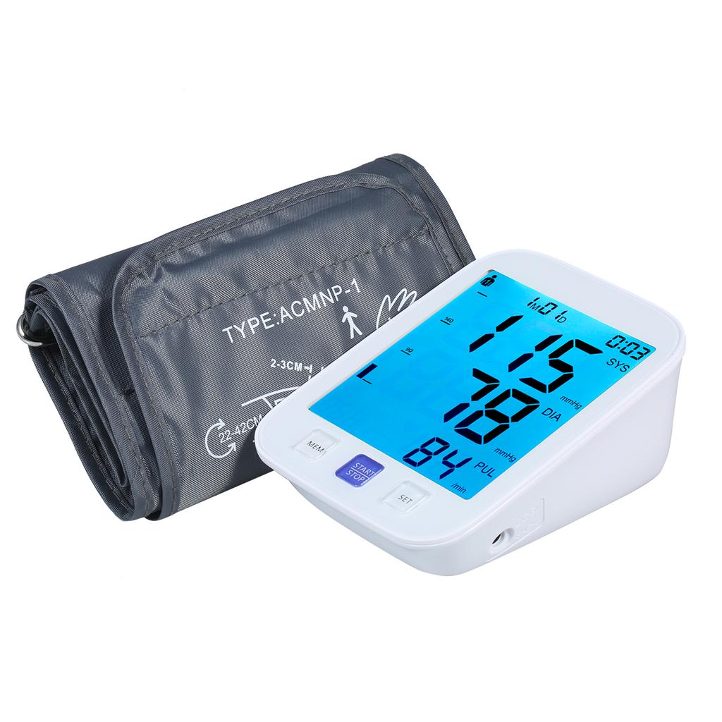 U81NH Автоматический тонометр для измерения артериального давления на плече Цифровой тонометр с большой манжетой