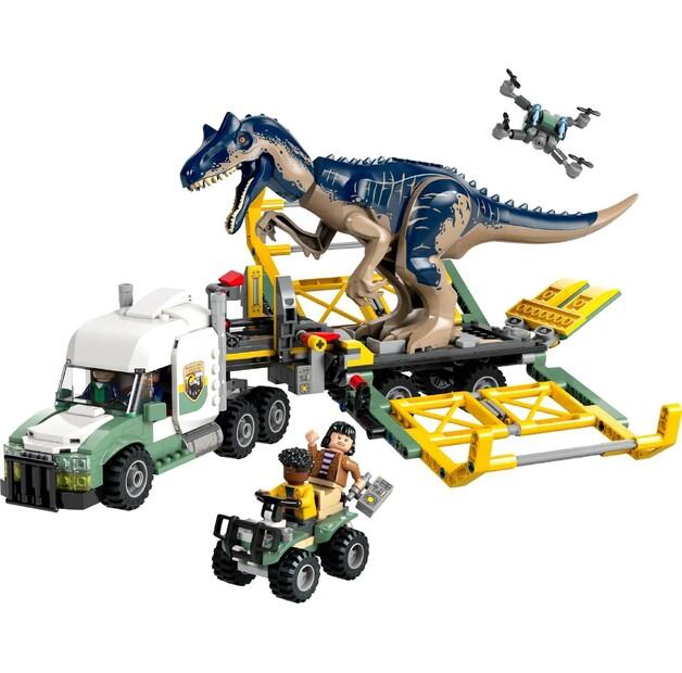 LEGO Jurassic World 76966 Диномисс: транспортный грузовик аллозавра