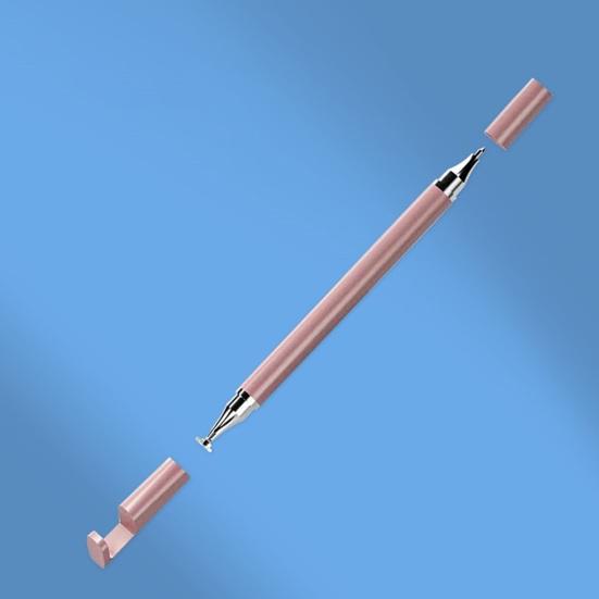 Многофункциональная ручка-стилус для смартфона, чувствительная ручка для сенсорного экрана, ручка для офиса, рисования, письма, для планшета, с держателем для телефона, 3-в-1, емкостная