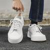 Пара кроссовок для спорта и отдыха, универсальные мужские и женские туфли в студенческом стиле, небольшие кожаные туфли для езды на работу, чтобы сменить обувь для кроссовок 66643-J