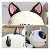 1 Pair Motorcycle Helmet Cat Ear Decoration Adhesive Scooter Cycling Bicycle Motorbike Skateboarding Helmet Decorative Ear Helmet Accessories