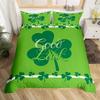 Green Theme Duvet Covers For Kids Adults Queen King Size Single Bed Double Bed With 1 Quilt Cover 2 Pillowcases Lightweight Down