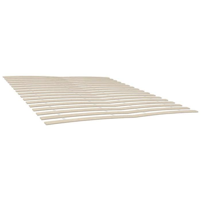 VidaXL Lattes de rechange pour sommier avec 34 lattes 2 pcs 100x200 cm, cadre de lit, sommier, Latte de rechange pour 3203722