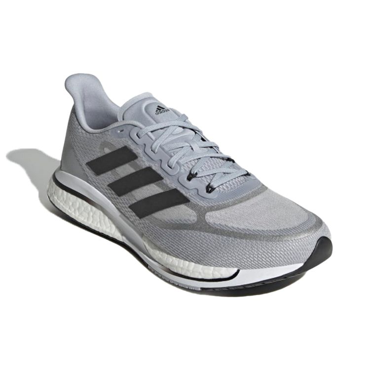 Adidas Мужские кроссовки Supernova+ Halo Silver Core-черный матовый-серебристый S42717