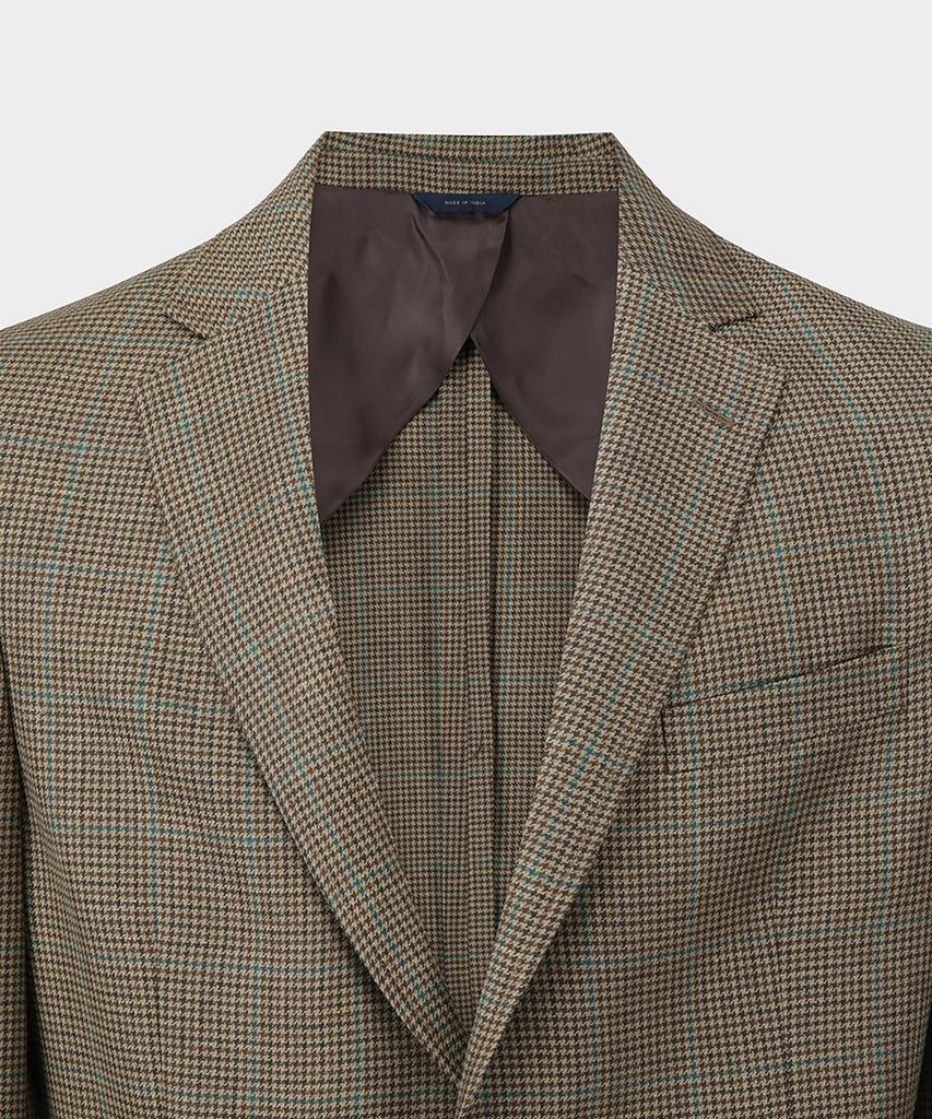 Brooks Brothers Classic Fit Tweed 2-Button Sport Coat (Brown) (Bbjsmf47144Ef)