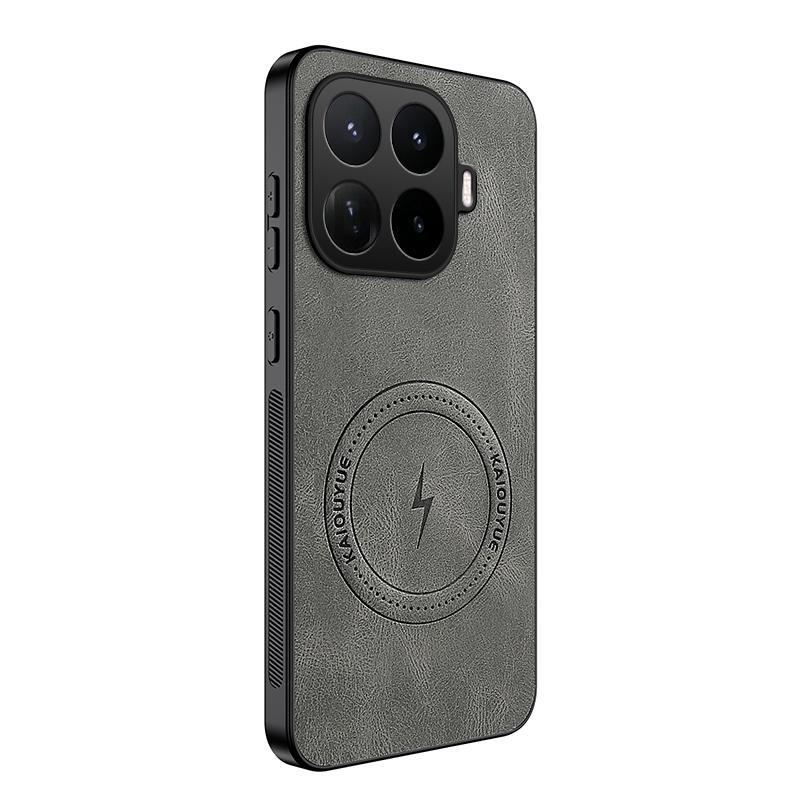 Для Xiaomi 17T Pro Винтажный Бизнес-чехол-крышка из овечьей кожи Магнитный чехол Xiaomi 17T Беспроводной чехол Xiaomi 17 Pro Max