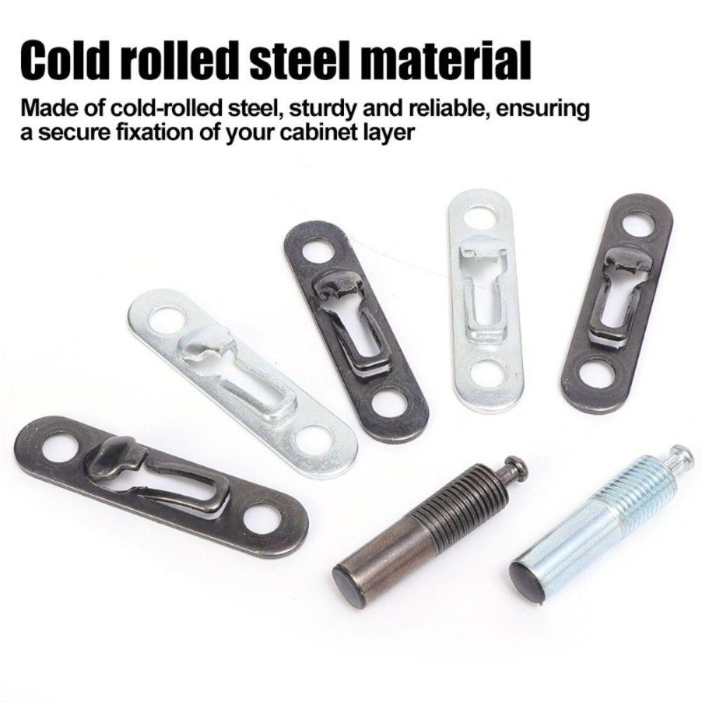 5 комплектов Невидимая мебель Невидимые соединители Скрытый монтаж Крепления для полок