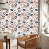 Colorful meadow flowers wallpaper for living room and bedroom 50x1000
