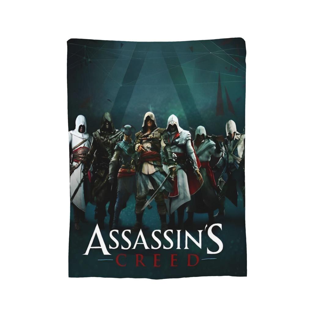 A-Assassins C-Creeds Пледы Коралловый Флис Плюшевые Дышащие Легкие Тонкие Пледы для Кровати Путешествий Постельное Белье Пледы
