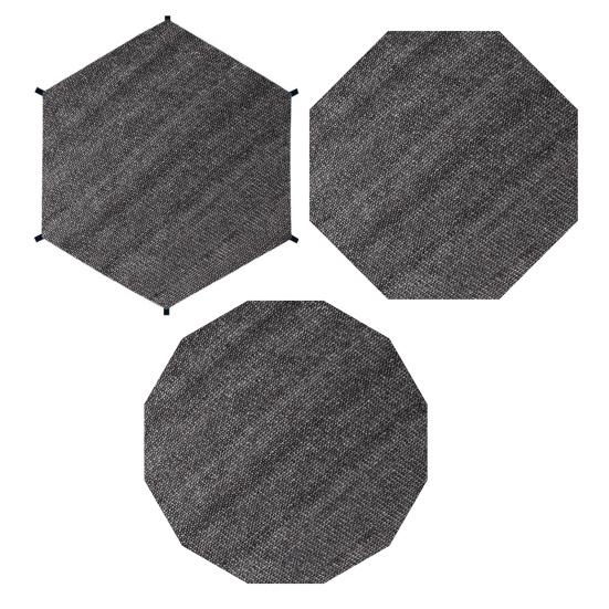 6/8/10/12/14/16-футовый тент для батута, устойчивый к ультрафиолетовому излучению, водонепроницаемый, устойчивый к погодным условиям, наружный 45820 батутный навес