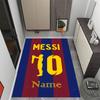 Messi's Celebration Moment Personalized Name Carpet Design for Dining Room Decorate room Hallway Kitchen Anti-slip Rug Anime Office Decor