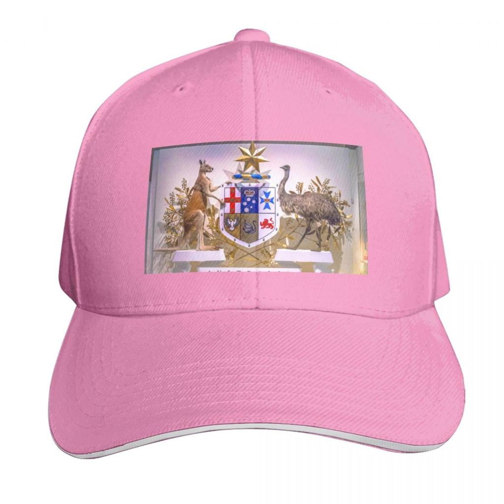 Lifelike Australian Coat of Arms Baseball Cap Icon Funny hats Luxury Unisex Hat Hat Unisex For The Sun For Girls Unisexs