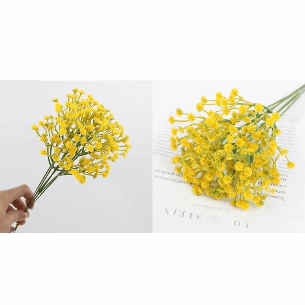 30 шт. Искусственные цветы гипсофилы 'Real Touch' для DIY-композиций, длина 29 см, букет из поддельной гипсофилы, реалистичные, водостойкие