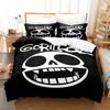 Gorillaz Bedding Set Single Twin Full Queen King Size Bed Set Aldult Kid Bedroom Duvetcover Sets 3D Print Anime Bed Sheet Set