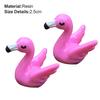 2Pcs Flamingo Toys Vivid Exquisite Small Mini Lovely Flamingo Figurine Desk Decor