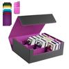 AHZMYOHH Trading Card Case, Card Storage Box, Holds 1800 Cards + 3 Dividers + 8 Card Stoppers, Magnetic Closure, Compatible with Yu-Gi-Oh!, Pokemon, M