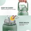 2 Liter Glass Water Bottle with Straw, Time Tracker, and Silicone Protector for Gym and Office Use