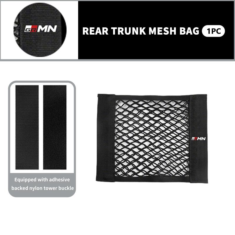 EBSKCS1 Car Styling Trunk Box Storage Bag Mesh Elastic String Net Pocket Organizer Accessories For Toyota Yaris Corolla Rav4 GR Auris