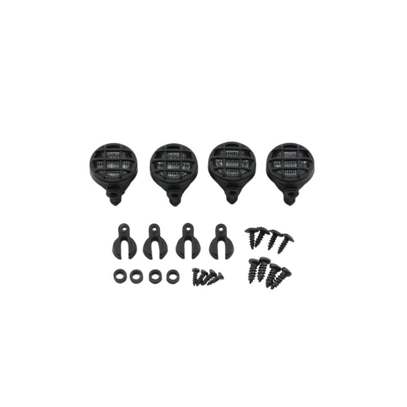 Metal Luggage Carriers Luggage Rack and Ladder Remote Control Car Decoration for 1/18 Offroad Car Model Vehicle Part Kits