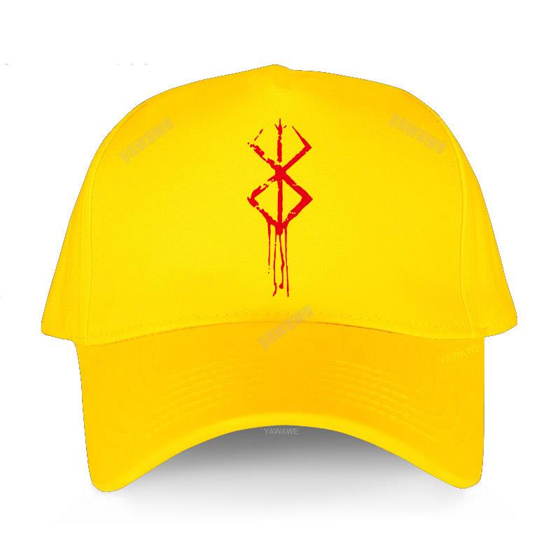 Новая короткая шляпа с козырьком, мужские кепки yawawe Berserk Brand Of Sacrifice, бейсболка в стиле хип-хоп, хлопковые уличные женские летние шапки