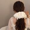 Korean Style Lace Bowknot Flower Hair Clip Ponytail Holder Hair Bands  Girls Hair Accessories