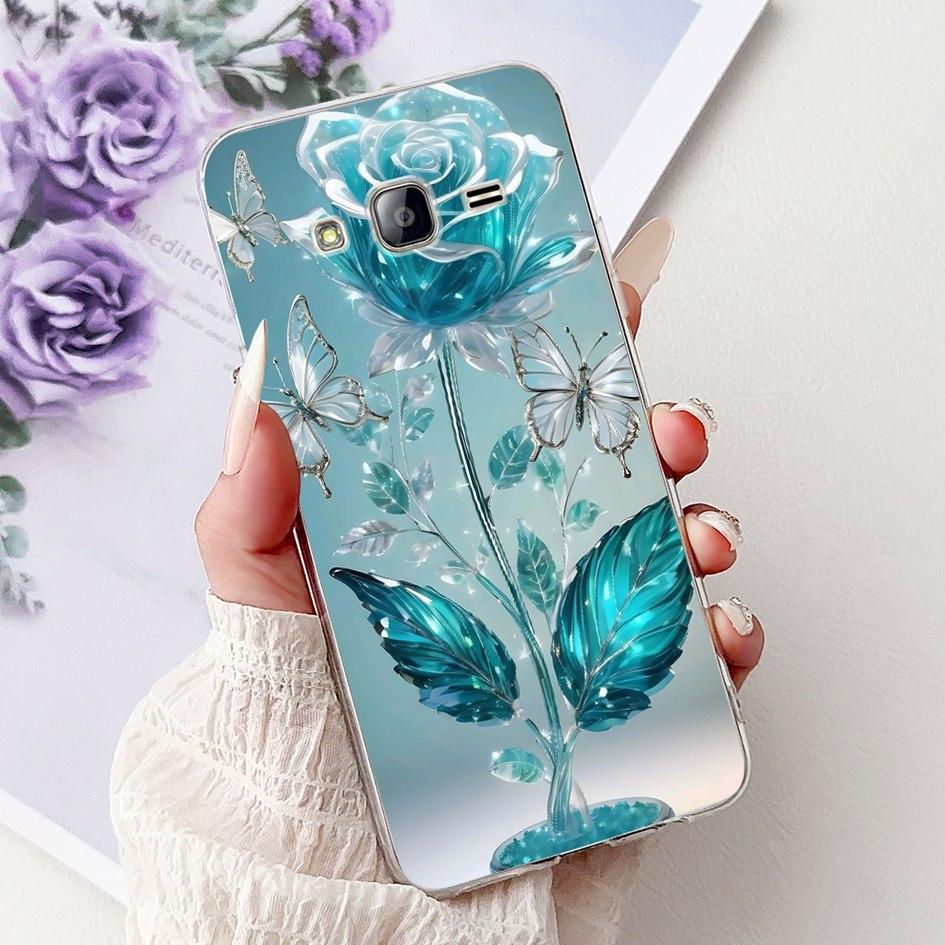 For Samsung Galaxy J5 Case J500F J500H J500G Cover Luxury Dragon Lion Soft Silicone Phone Cases For Samsung J3 J5 J7 2016 Bumper