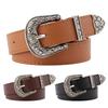 Retro Carved Belt, Women's Fashionable Hundred Matching Dress, Jeans Belt