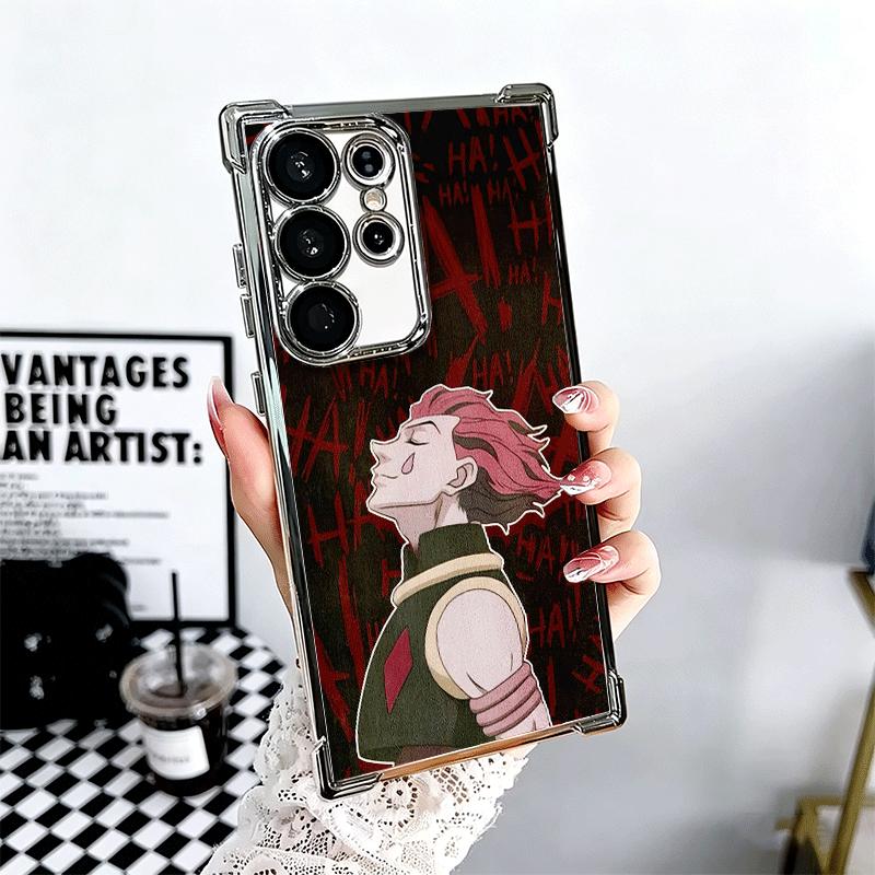 Чехол для телефона Hunter X-Hunters Hisoka Мягкий для Samsung Galaxy S26 Ultra S25 Edge S24 FE S23 Plus S22 S21 + S20 Покрытие Защита от падения Fu
