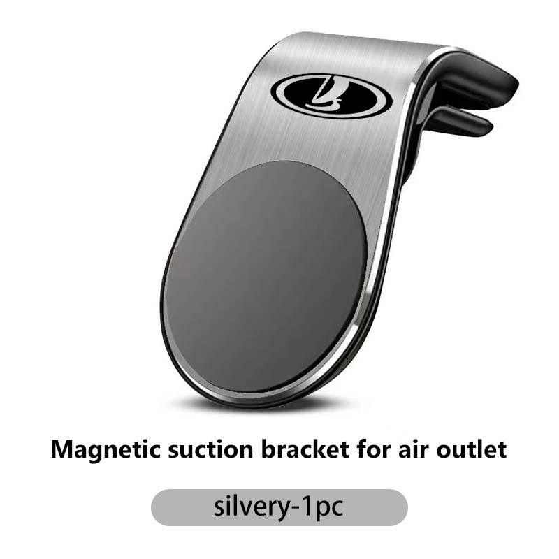 Car Styling Phone Holder Air Vent Mobile Support Magnetic Cell phone Support For Lada Largus Priora Vesta Niva Samara Kalina WW17