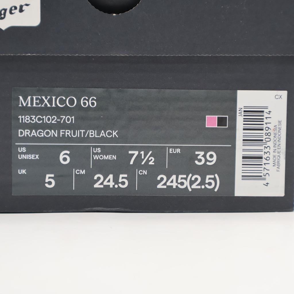 1183C102-701 Onitsuka Tiger MEXICO 66 DRAGON FRUIT BLACK (Мужской)
