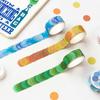 Japanese Stationery Adhesive Tape Round Stickers Label Colorful Dots Washi Tapes Masking tape