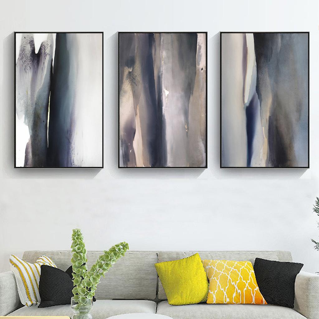 Вертикальные картины Современные абстрактные постеры на холсте для дома Картина на чердаке Украшение интерьера Художественные принты для комнаты Без рамки