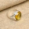 Citrine Gemstone Handmade 925 Solid Sterling Handmade Jewelry For Her Women