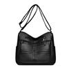 Women's Bag Large Capacity Crossbody Bag Soft Leather Shoulder Bag Mother Bag Multi-Layer Bag