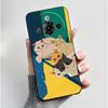 Милый Мультяшный Чехол Для ZTE Nubia Focus Pro 5G Capa Печатный Корпус Защитная Крышка Coque Мягкий Силикон Черный Корпус Fundas