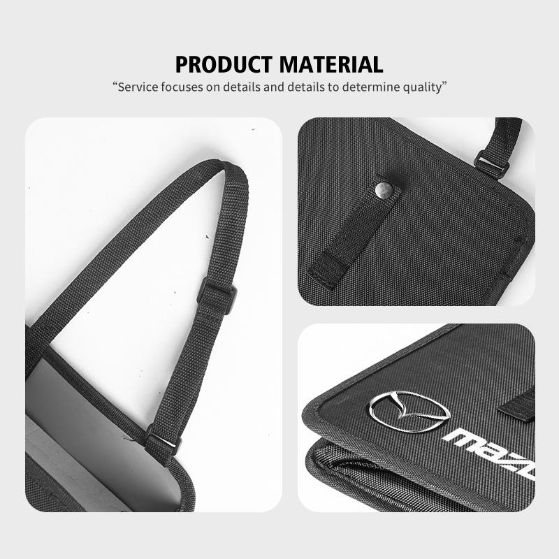 Multifunctional Car Seat Back Storage Bag Hanging Tidying Stowing Organizer Box For Mazda CX9 MX5 RX8 Axela Demio Atenza MS GJI