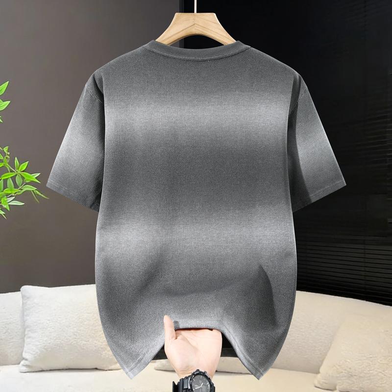 Большие размеры 4XL-11XL Модная оверсайз футболка Мужские топы Повседневная футболка с коротким рукавом Летняя мужская одежда