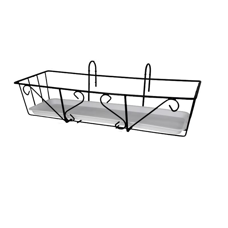 KEYSHEEL Balcony Hanging Planter Rack