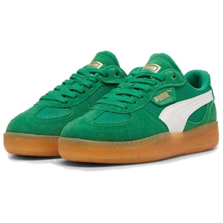 Puma Палермо Мода ЛаМода Винтаж Архивный Зеленый (Женский) Женские кроссовки Белые 398824-03