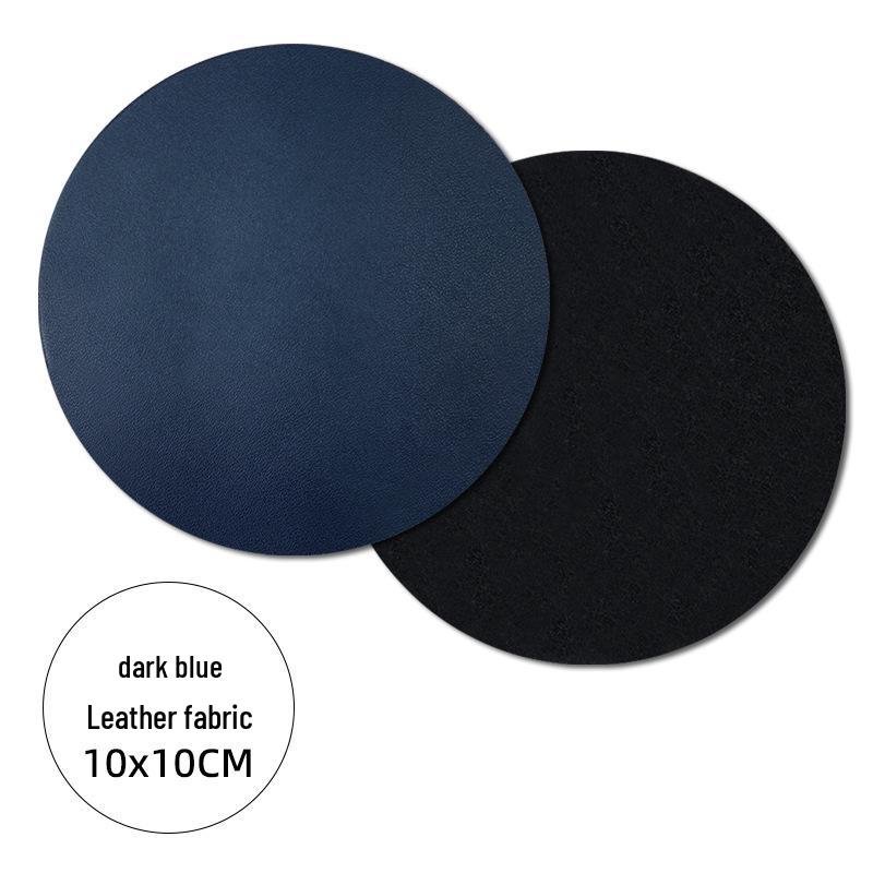 Двусторонние водонепроницаемые нескользящие подставки Cross-Border из искусственной кожи - настраиваемые изоляционные прокладки с корпоративным логотипом