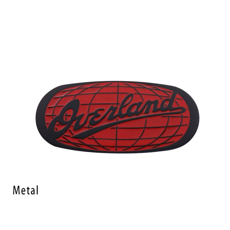 3D Overland для внедорожника, стайлинг автомобиля, крыло, эмблема задней двери багажника, наклейка-значок