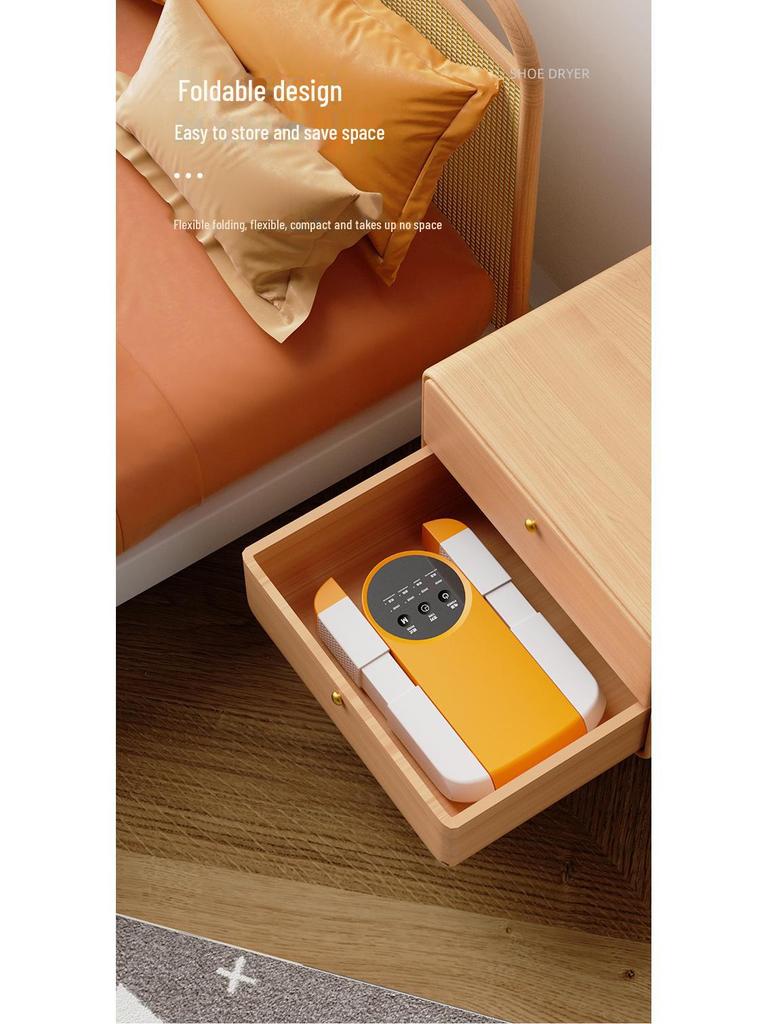 Foldable Intelligent UV Shoe Drying Machine with Deodorizer