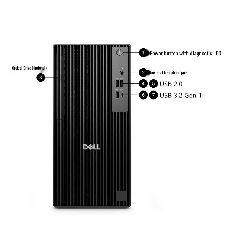 Dell Pro Tower QCT1250 Business Desktop PC (CN version)