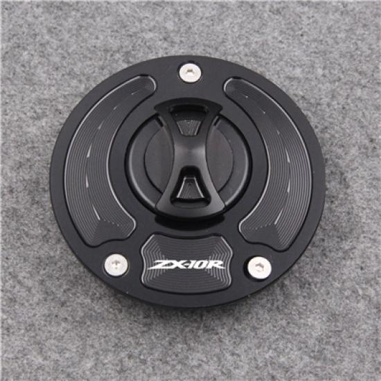 Крышка бензобака мотоцикла без ключа для Kawasaki Ninja ZX-10R 2006-2010 2014 2015 2016 2017 2018 ZX10R ZX