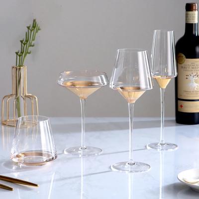 Nordic Light Luxury Golden Wine Бокалы для вина, бокалы из бордового стекла, бокалы для домашнего виски, барная утварь, выставочный зал, винный шкаф, украшение