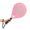 Новая розовая теннисная ракетка Padel Racket сделана на заказ с полностью карбоновым матовым покрытием