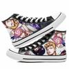 Обувь для студентов в стиле аниме с героями мультфильмов, обувь для косплея, невероятные приключения ДжоДжо, парусиновая модная обувь, повседневная удобная обувь для мужчин и женщин
