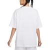 Nike Sportswear Swoosh Oversized Crew Neck Short Sleeve T-Shirt Women T-Shirts White HQ1581100
