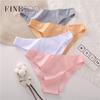 Women Cotton Panties Lingerie Sexy Female Underwear Girls Underpants Briefs Knickers 7 Solid Colors M-XXL Plus Size