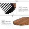 1Pcs Small Sandalwood Comb Green Children Comb Safe Wooden Hairbrush Smooth Handle Hair Care Scalp Massage Hair Loss Prevention